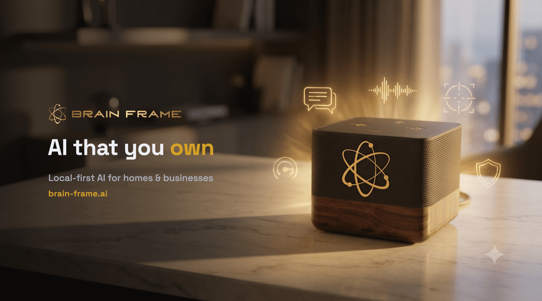 BrainFrame — Spot, your local-first AI device
